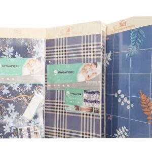 Đệm bông ép Singapore vải cotton