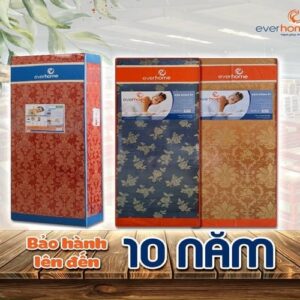 Đệm bông ép Everhome vải gấm chính hãng